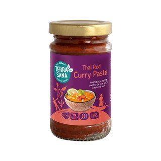 Terrasana Rote Thai-Currypaste, EU Bio 120g