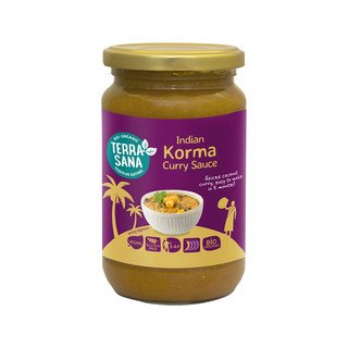 Terrasana Indische Korma-Currysauce, EU Bio 350g