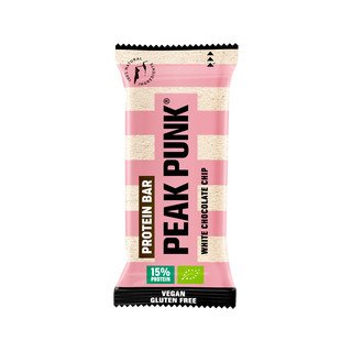 Peak Punk Protein Haferriegel White Chocolate Chip, EU Bio 55g