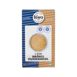 Werz 4-Korn Brösel Paniermehl, glutenfrei, EU Bio 200g