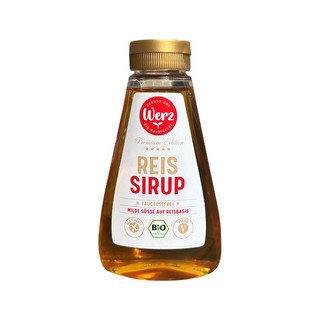 WERZ Reissirup, Fructosefrei, EU Bio 460 g