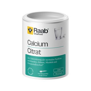 RAAB Calciumcitrat Pulver, ohne Zertifizierung 90 g