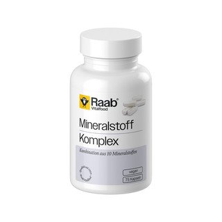 RAAB Mineralstoff Komplex Kapseln, ohne Zertifizierung 63 g