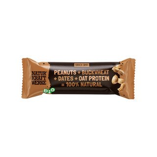 NATURKRAFTWERKE Riegel mit Erdnuss & Buchweizen, EU Bio 35 g