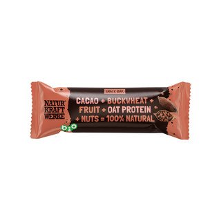 NATURKRAFTWERKE Riegel mit Kakao & Buchweizen, EU Bio 35 g