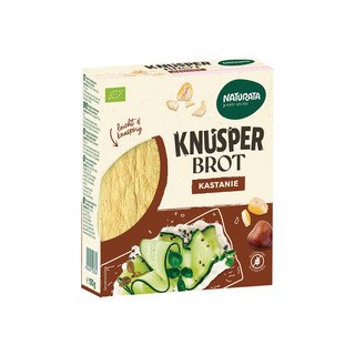 NATURATA Knusperbrot Kastanie, EU Bio 100 g