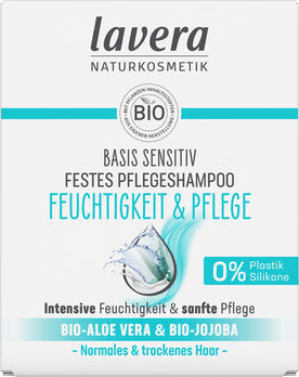 LAVERA Basis Sensitiv Festes Pflegeshampoo 50g