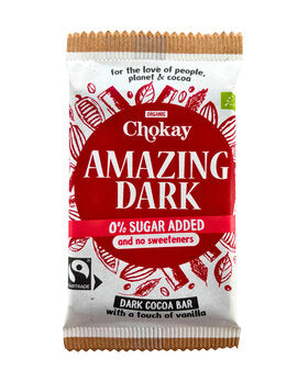 CHOKAY Amazing Dark ZB Schokolade 70g