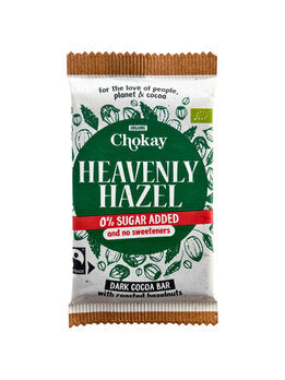 CHOKAY Heavenly Hazel ZB Schokolade 75% 70g