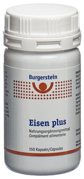 DrogerieMarkt24 - DrogerieMarkt24 BURGERSTEIN Eisen plus Kapseln 150 Stück - DrogerieMarkt24