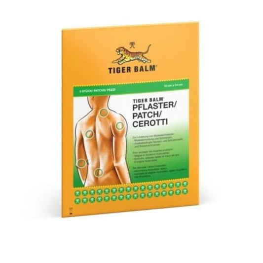 DrogerieMarkt24 - DrogerieMarkt24 TIGER BALM Medizinal Pfl 10x14cm 3 Stk - DrogerieMarkt24
