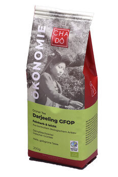 CHA DÔ Darjeeling Grüntee WFTO 200g