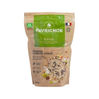 Favrichon Crunchy-Müsli 6 Früchte, EU Bio 500g