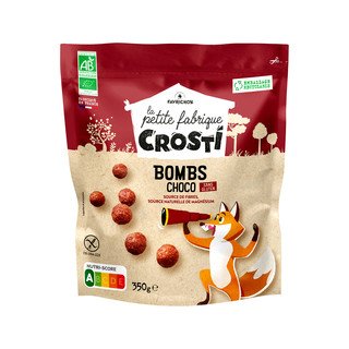 Favrichon Crosti Schoko Balls, EU Bio 350g