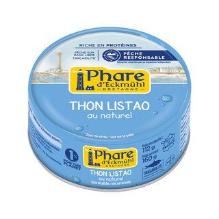 Phare d'Eckmühl Thunfisch Listao naturell, ohne Zertifizierung 160ml