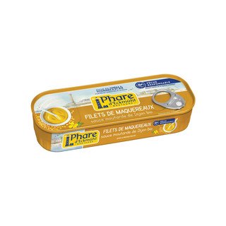 Phare d'Eckmühl Makrelenfilets mit Bio-Dijon-Senfsauce, ohne Zertifizierung 144g