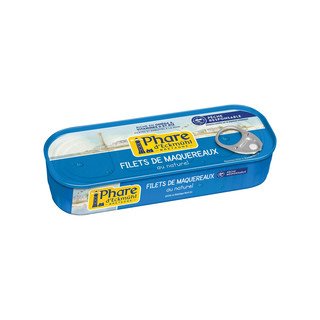 Phare d'Eckmühl Makrelenfilets naturell, ohne Zertifizierung 151ml