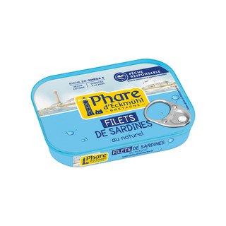 Phare d'Eckmühl Sardinenfilets naturell, ohne Zertifizierung 100ml