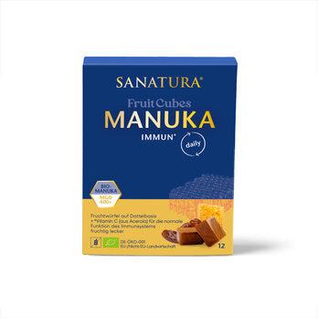 Sanatura Fruit Cubes Manuka, 120g
