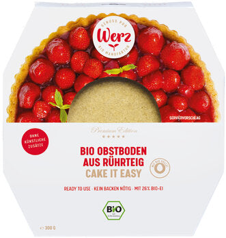 Werz Obstboden aus Rührteig Weizenmehl, 300g