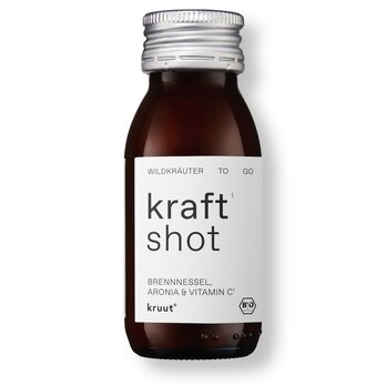 KRUUT Kraft Wildkräuter-Shot mit Oxymel 60ml