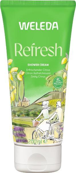 WELEDA Shower Cream Refresh Citrus 200 ml
