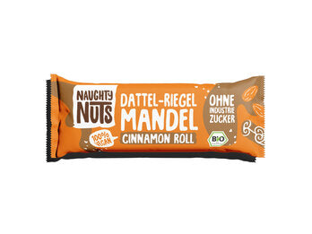 NAUGHTY NUTS Dattel Mandel Cinnamon Riegel 30g