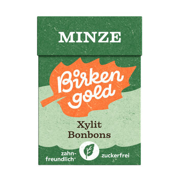 BIRKENGOLD Xylit Bonbons Minze 30g