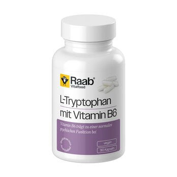 RAAB VITALFOOD L-Tryptophan mit Vitamin B6 Kapseln 90Stk