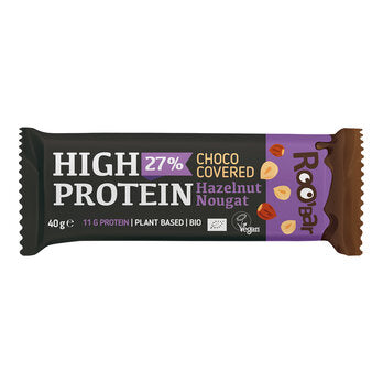 ROOBAR High Protein Haselnuss Riegel 40g