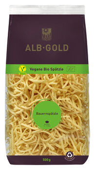 ALBGOLD Bauernspätzle vegan 500g