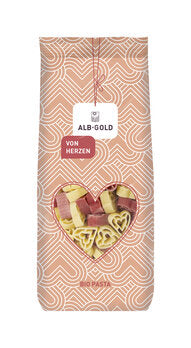 DrogerieMarkt24 - DrogerieMarkt24 ALBGOLD Herzen Pasta 250g - DrogerieMarkt24
