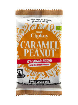 CHOKAY Peanut Caramel Zartbitter Schokolade 70g