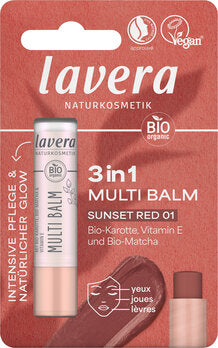LAVERA Multi Balm im Blister Sunset Red 01 4,9g