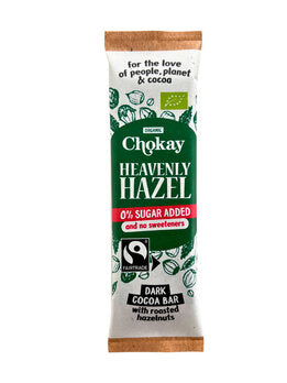 CHOKAY Heavenly Hazel Zarttbitter Riegel 30g
