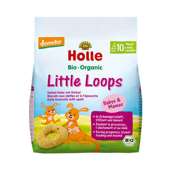 HOLLE Little Loops Dattel-Keks demeter 80g