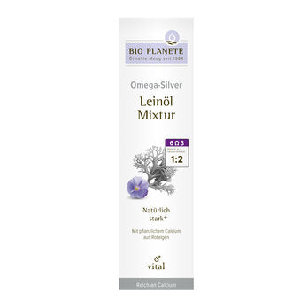 BIO PLANÈTE Omega Silver Leinöl Mixtur 100ml