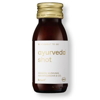 KRUUT Ayurveda Wildkräuter-Shot - unser hochkonzentriertes Elixier aus Ingwe 60ml