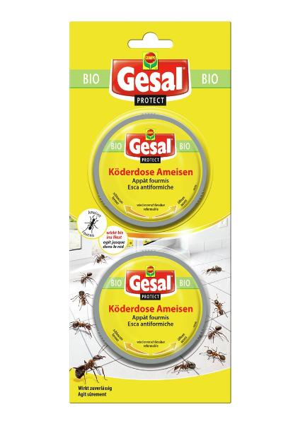 DrogerieMarkt24 - DrogerieMarkt24 GESAL PROTECT Köderdose Ameisen 2 Stk - DrogerieMarkt24
