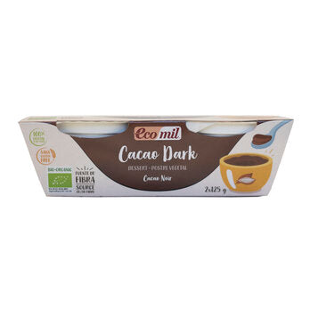 ECOMIL Dessert Dark Cocoa 2x125g