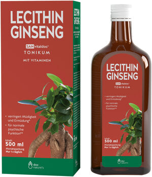 DOC NATURE’S Lecithin Ginseng Tonikum 500ml