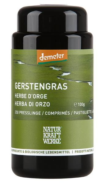 DrogerieMarkt24 - DrogerieMarkt24 NATURKRAFTWERKE Gerstengras Tabletten Demeter - DrogerieMarkt24