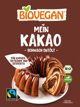 Biovegan Mein Kakao schwach entölt, 125g