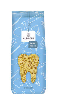 ALBGOLD Motivnudeln Zahn Pasta 250g