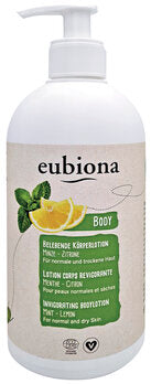 EUBIONA Belebende Körperlotion Minze-Zitrone 500ml