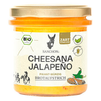 SANCHON Brotaufstrich Cheesana Jalapeno 135g