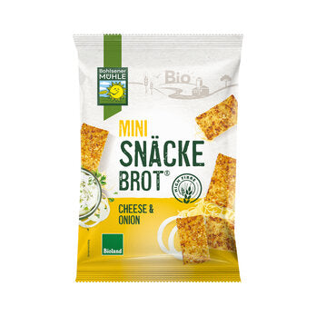 Bohlsener Mühle Mini Snäckebrot Cheese & Onion, 95g