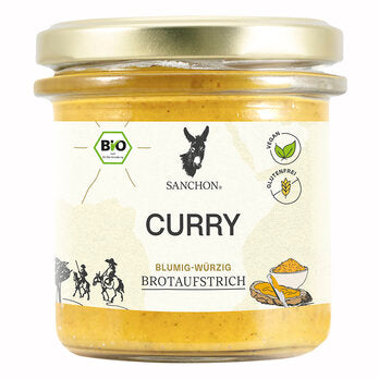 SANCHON Brotaufstrich Curry 135g