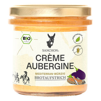 SANCHON Brotaufstrich Crème Aubergine 150g