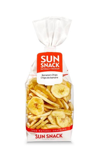 SUN SNACK Bananen-Chips Btl 120 g
